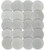 2-7/8" White Hosts with Embossed Liturgical Designs | Assorted Rolls of 100 | Made in Poland