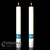 Divine Mercy Complementing Altar Candles | 51% Beeswax | All Sizes