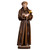 St. Francis of Assisi with Cross Statue | Hand Carved In Italy | Multiple Sizes