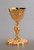 #2724 "The Florentine" Chalice & Dish Paten | 7 7/8", 12oz. | 24K Gold Plated