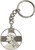 Christ Silver Finish Keychain