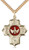 5-Way Confirmation Medal | Gold Filled | 24" Chain