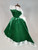 Green Infant of Prague Dress | Velvet | 7" - 10"