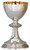 #1862 Chalice & Dish Paten | 7 3/8", 12oz. | Sterling Silver | 24K Gold Lined