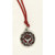 Holy Spirit Red Enamel Medal on Cord | Made In Italy