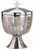 #2948-1 Twelve Apostles Covered Ciborium | 250 Hosts | Silver-Plated & 24K Gold-Lined | Made in Spain
