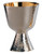 #2820 Chalice & Bowl Paten | 6 1/2", 20oz. | Sterling Silver | 24K Gold Lined