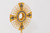 #1932 Hand-Chiseled Reims Monstrance | 25-1/2"H | Gold Plated | Handmade in Italy