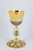 #607 Four Evangelists Chalice | 8 1/4", 8oz. | Two-Tone Finish | Handmade in Italy