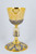 #607 Four Evangelists Chalice | 8 1/4", 8oz. | Two-Tone Finish | Handmade in Italy