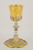 #616 Ornate Gold & Silver Chalice | 8 3/4", 7oz. | Sterling & Gold Two-Tone | Handmade in Italy