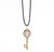 St. Benedict Gold Keychain Pendant on Cord