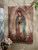 Large 27" Our Lady of Guadalupe Wood Pallet Sign