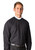 Black Clergy Shirt Package | Neckband Collar | Long Sleeve | Includes Collar & Buttons