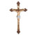 20" Ornately Designed Full Color Wall Crucifix