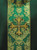 Lightweight Embroidered Chasuble with Italian Brocade | Roll Collar | All Colors