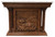 Carved Paschal Lamb Altar of Repose  | Oak | Multiple Finishes Available