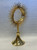 #5540-A Large Paschal Lamb Monstrance | 24K Gold-Plated | Handmade In Spain | Holds 5-3/4" Host