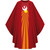 #5115 Holy Spirit Dove Gothic Chasuble | Plain Collar | 100% Polyester