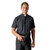 Black Cottonrich Clergy Shirt | Tab Collar | Short Sleeve