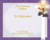 Blank Inspirational First Communion Certificates | Box of 50