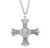 Sterling Silver Madonna Cross