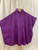Purple Woven Cross Monte Casino Monastic Chasuble | Roll Collar | Wool/Trevira | Made in Germany