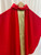 Gold Brocade Gothic Chasuble | Roll Collar