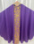 Lightweight Gold Embroidered Chasuble | Plain Collar | Made in Germany