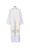 Embroidered Cross Overlay Stole | 100% Poly | All Colors | Made In Italy