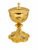 QUICK SHIP | #5061 Traditional Covered Ciboria | 24K Gold Plated