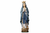 Our Lady of Lourdes with Crown & Blue Cape Statue | Hand Carved In Italy | Multiple Sizes