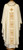 QUICK SHIP | Lightweight Ornate Satin-Embroidered Chasuble | Roll Collar | 100% Wool | All Colors