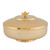 Large Ciborium with Loaves and Fish Handle | 500 Hosts | Gold-Plated
