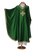 QUICK SHIP | Lightweight Swarovski Stone Cross Chasuble | V Collar | All Colors