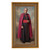 Archbishop Fulton Sheen Textured Art | 12" x 21" | Antique Gold Leaf Frame