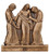 #1107 Solid Bronze Stations Of The Cross | 10" x 11"