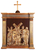 #513 Polychrome Finish Stations of the Cross | 36" x 26" | Made in Spain