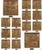 #91STA49 Solid Bronze Stations Of The Cross | 16" Square Bas Relief