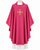 NEW QUICK SHIP | #369 Embroidered Cross Motif Chasuble | Poly/Viscose | All Colors