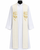 NEW QUICK SHIP | #361 Embroidered Alpha Omega Overlay Stole | 100% Polyester | All Colors