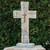 16.25" Standing Crossword Garden Cross