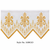1408 Embroidered IHS Altar Cloth | 100% Polyester | All Colors | Custom Sizing Quote Form