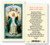 Our Lady Queen of Angels Prayer Card