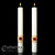 Holy Trinity Complementing Altar Candles | 51% Beeswax | All Sizes
