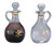 Gold Chi-Rho Embossed Cruet Set | 10oz, 6-1/2"