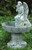 19" Angel Bird Bath Garden Statue | Resin/Stone