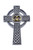 8" Fine Pewter Knotted Celtic Wedding Cross