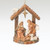 3.5" Holy Family Stable Ornament | Resin | Retired