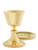 A107G Chalice & Paten | 7 5/8", 15oz. | 24K Gold Plated
